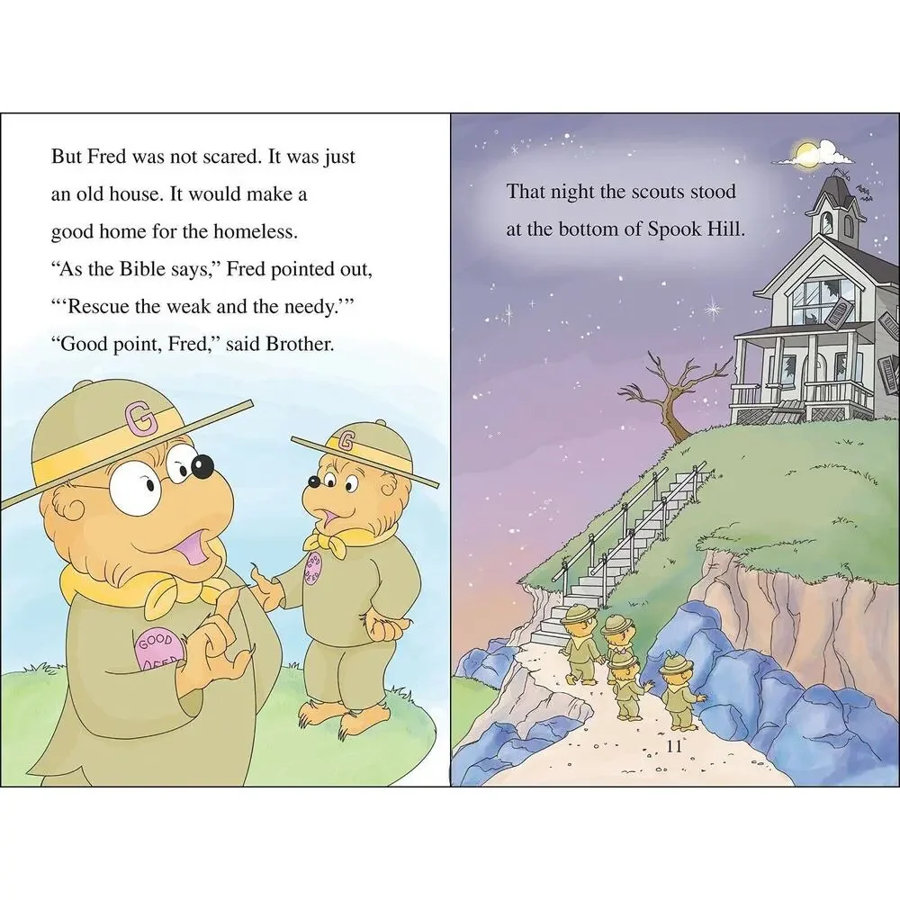 Berenstain Bears Help the Homeless 2012 Children’s Book Jan & Mike Berenstain